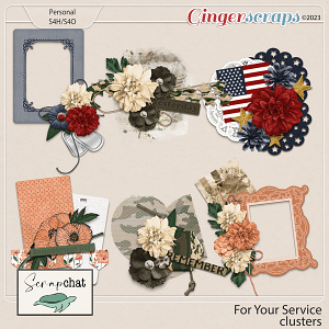For Your Service Clusters by ScrapChat Designs