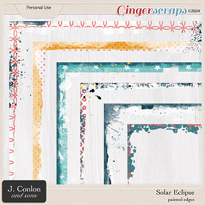Solar Eclipse Painted Edges by J. Conlon and Sons