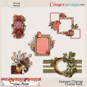 Seasons Change Cluster Pack from Designs by Lisa Minor