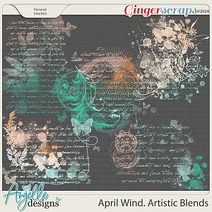 April Wind. Artistic Blends by Angelle Designs