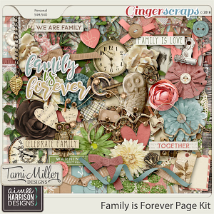 Family is Forever Page Kit