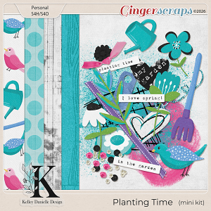 Planting Time Mini Kit by Kelley Danielle Design