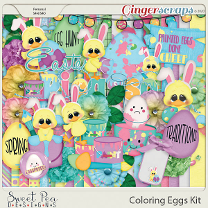 Coloring Eggs Kit