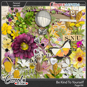 Be Kind To Yourself-Page Kit
