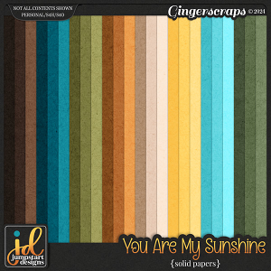You Are My Sunshine {Solid Papers}