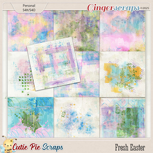Fresh Easter Painted Papers