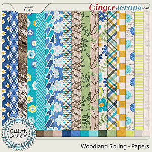Woodland Spring - Papers