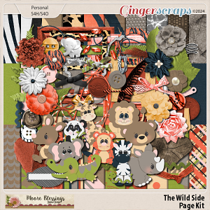 The Wild Side Page Kit by Moore Blessings Digital Design