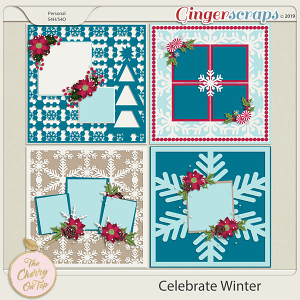 The Cherry On Top Celebrate Winter Templates