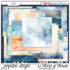 A World of Wonder {Blended Papers}