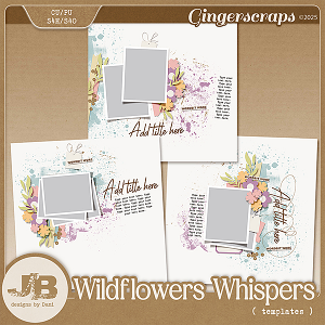 {CU} Wildflowers Whispers Templates by JB Studio