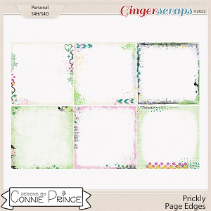 Prickly - Page Edges by Connie Prince