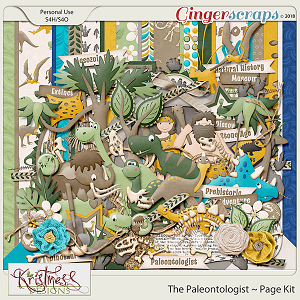 The Paleontologist Page Kit