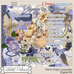 Paint Chips Lavender - Kit by Connie Prince Paint Chips Lavender - Kit by Connie Prince