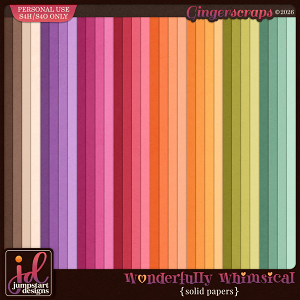 Wonderfully Whimsical {Solid Papers}