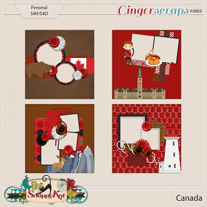 Canada Quick Pages by The Scrappy Kat