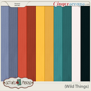 Wild Things Cardstocks - Scraps N Pieces