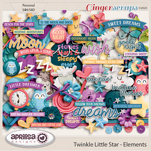 Twinkle Little Star - Elements by Aprilisa Designs Twinkle Little Star - Elements by Aprilisa Designs