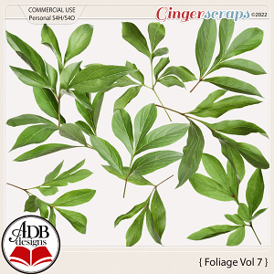 Foliage Volume 07 - Commercial Use - by ADB Designs