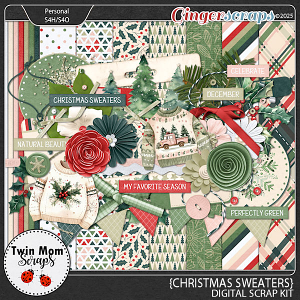 Christmas Sweaters - KIT by Twin Mom Scraps