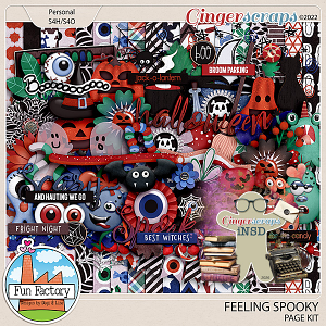 Feeling Spooky - Page Kit by Fun Factory