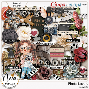 Photo Lovers - Elements - by Neia Scraps