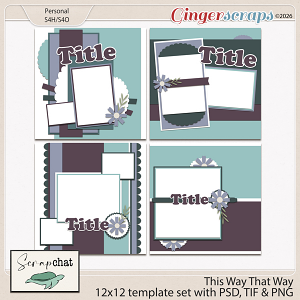 This Way That Way Templates by ScrapChat Designs This Way That Way Templates by ScrapChat Designs