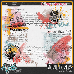 "Movie Lovers" Artistic Blends by Angelle Designs "Movie Lovers" Artistic Blends by Angelle Designs