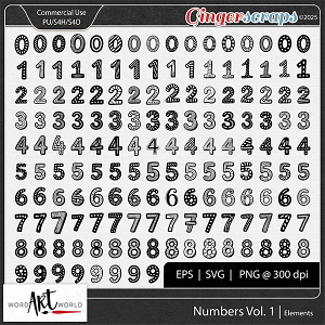 Numbers Vol 1 CU Elements Numbers Vol 1 CU Elements
