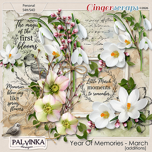 Year Of Memories - March Additions by Palvinka Designs