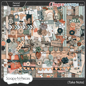 Take Note kit by Scraps N Pieces