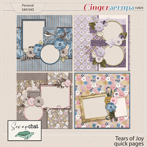 Tears of Joy Quick Pages by ScrapChat Designs