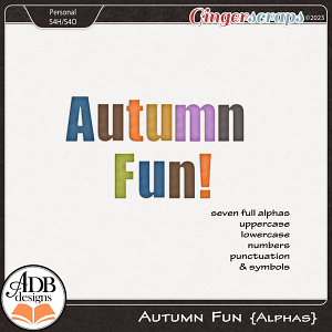 Autumn Fun Alphas
