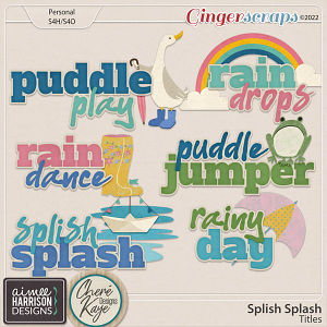 Splish Splash Titles by Aimee Harrison and Chere Kaye Designs