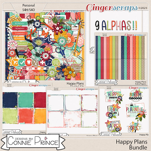 Happy Plans - Bundle by Connie Prince