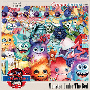 Monster Under The Bed Elements By The Brit Chick