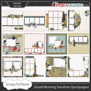 Good Morning Sunshine Quickpages by Scraps N Pieces