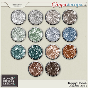 Happy Home Shimmers by Aimee Harrison
