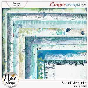 Sea Of Memories - Messy Edges - by Neia Scraps