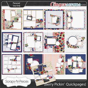 Berry Pickin Quickpages by Scraps N Pieces 