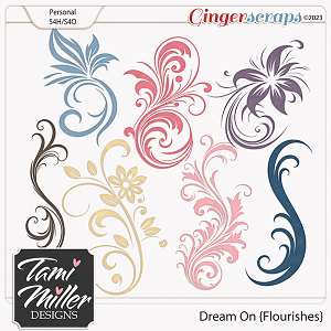 Dream On Flourishes by Tami Miller Designs