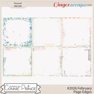 #2026 February - Page Edges by Connie Prince