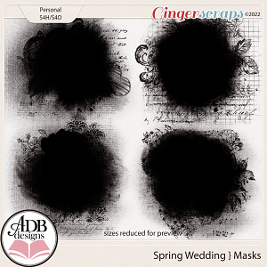 Spring Wedding Masks