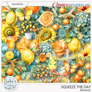 Squeeze The Day Elements by Ilonka's Designs
