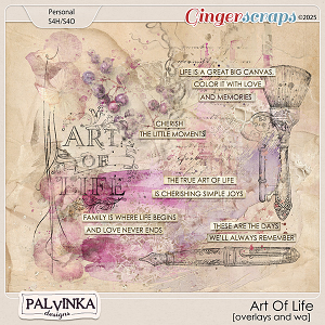 Art Of Life Overlays and WA by Palvinka Designs
