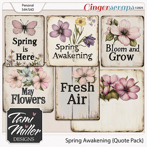 Spring Awakening Quotes by Tami Miller Designs