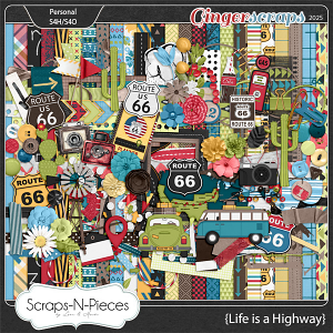 Life Is A Highway Kit by Scraps N Pieces Life Is A Highway Kit by Scraps N Pieces