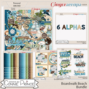 Boardwalk Beach - Bundle by Connie Prince