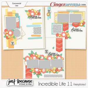 {CU} Incredible Life 11 Templates By JB Studio