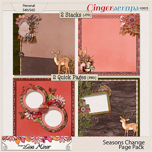 Seasons Change Page Pack from Designs by Lisa Minor
